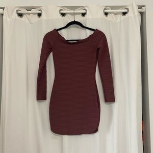 XS Windsor Off the shoulder mini dress